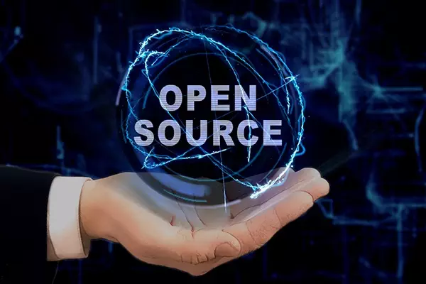 bisnis open source